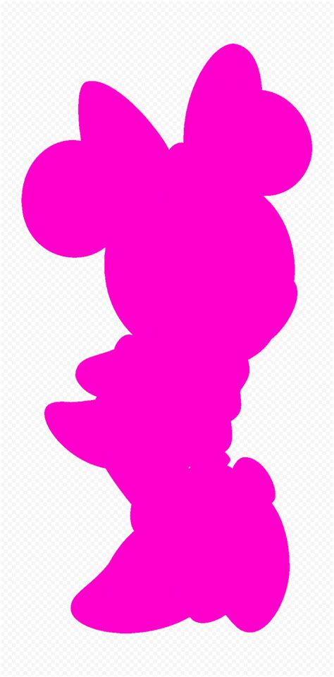 Minnie Mouse Pink Silhouette Download Png Citypng