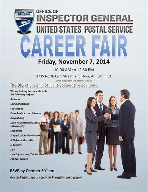 ECON Undergraduate Blog: Career Fair with the USPS Office of Inspector