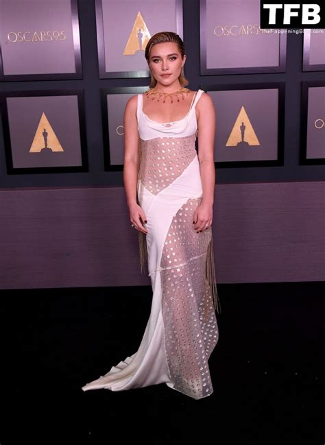 Florence Pugh Looks Stunning At The Academys Th Governors Awards Photos Thefappening