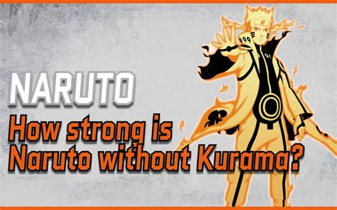 Naruto Without Kurama How Strong Is He Dlc Brothers