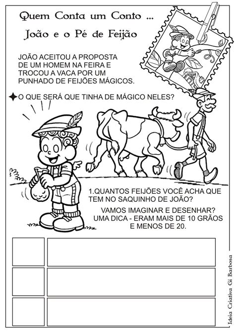 Atividades João E O Pé De Feijão 2 Ano