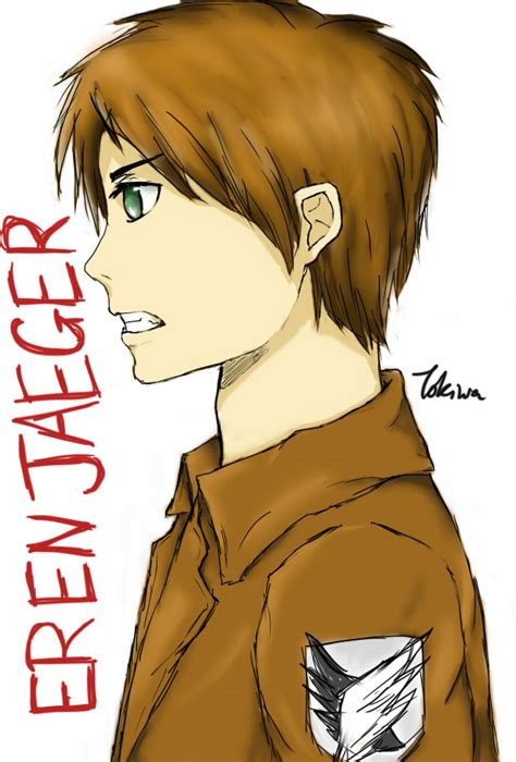 Search, discover and share your favorite eren jaeger gifs. Eren Jaeger (side) by KuraYumi69 on DeviantArt