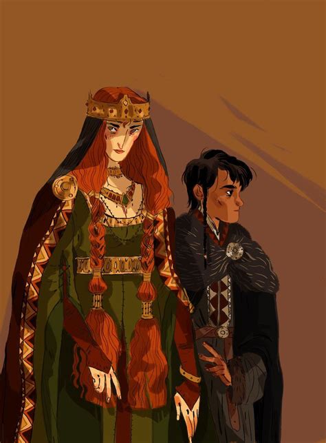 Morgause And Mordred Character Art Fantasy Character Design