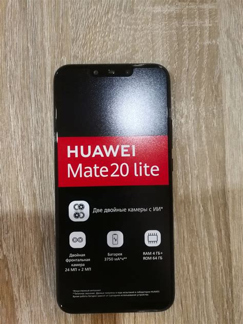 Обзор от покупателя на Смартфон Huawei Mate 20 Lite 64gb Black