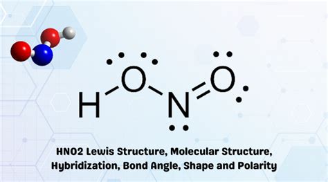 Hno Lewis Structure Molecular Geometry Hybridization Polar Or Nonpolar