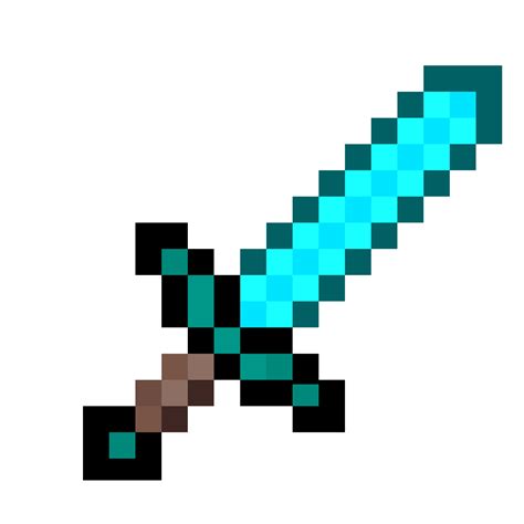 Minecraft diamond is a completely free picture material, which can be downloaded and shared unlimitedly. Pixilart - Diamond Sword by Dinoz8989