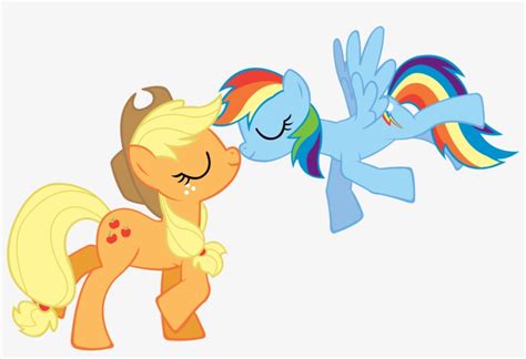 Mlp Applejack X Rainbow Dash