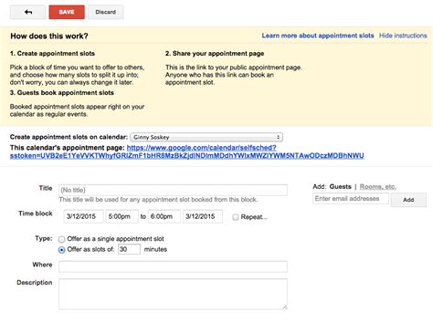 If you use other g suite apps like gmail, you'll see that google calendar will follow you around as another feature you'll be able to access if you use calendar as part of an organization is appointment slots. 16 Little-Known Google Calendar Features That'll Make You ...