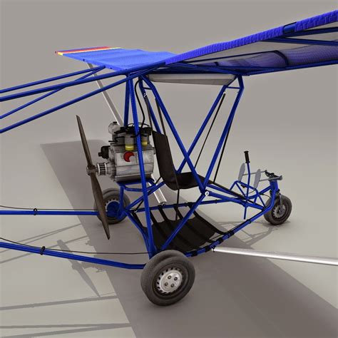 Ultralight Aircraft 3D Model | JonnyChapps