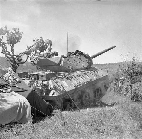 An M10 Wolverine Tank Destroyer Of 72nd Anti Tank Regiment 6th