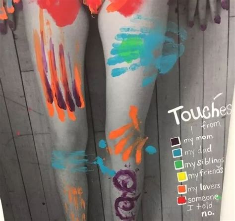 Teen S Artwork Showing Devastating Impact Of Sexual Assault Is Bringing People To Tears Mirror