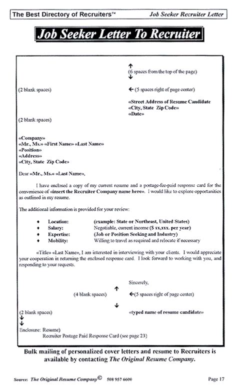 Cover job government for letter sample. Cover Letter Sample for a Job Seeker