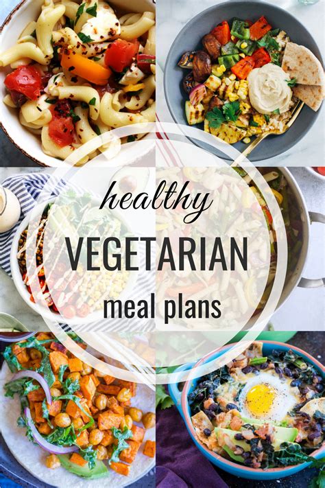 Vegetarian food is delicious, but sometimes it leaves a little something to be desired. Healthy Vegetarian Meal Plans: Week 108 - Making Thyme for ...