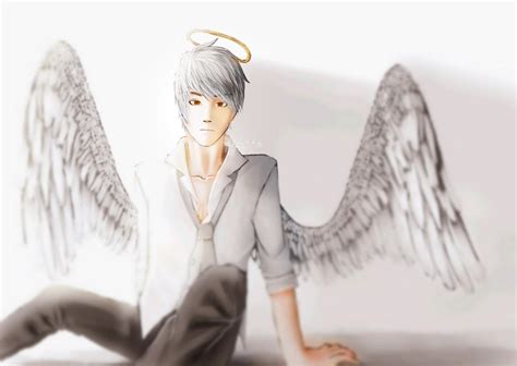 Anime Angel Boy By Kk Ag On Deviantart
