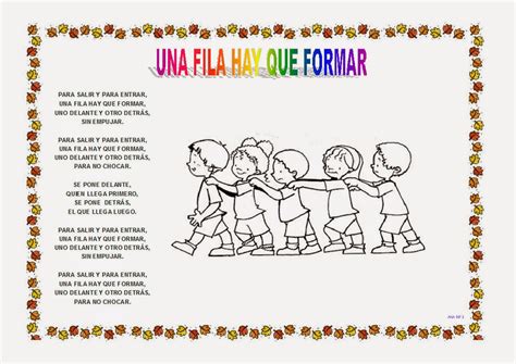 Educación Infantil y Primaria: Canciones para las rutinas