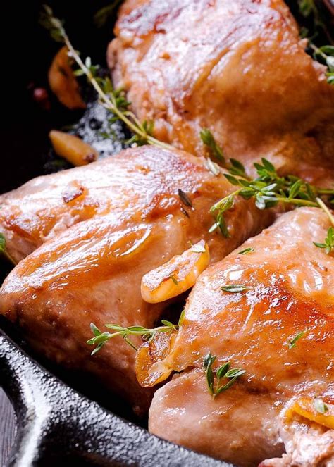 How To Cook Pan Roasted Rabbit In Wine Sauce Roasted Rabbit Recipe