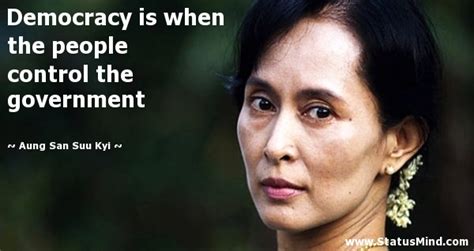 Aung san suu kyi (/aʊŋ ˌsɑːn suː ˈtʃiː/; AUNG SAN SUU KYI QUOTES DEMOCRACY image quotes at ...