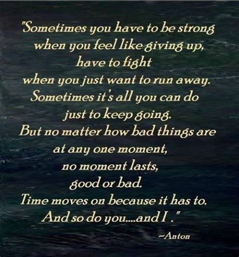 Trying To Be Strong Quotes. QuotesGram Getting through hard times quotes.