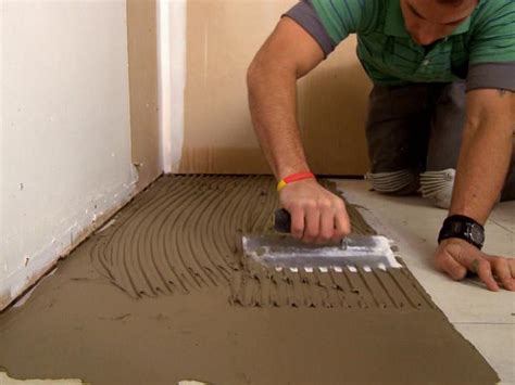 Diy tips for small bathroom floor tile layout. How to Install a Plank Tile Floor | how-tos | DIY