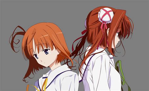 Papel De Parede Ilustração Anime Meninas Anime Cabelo Curto