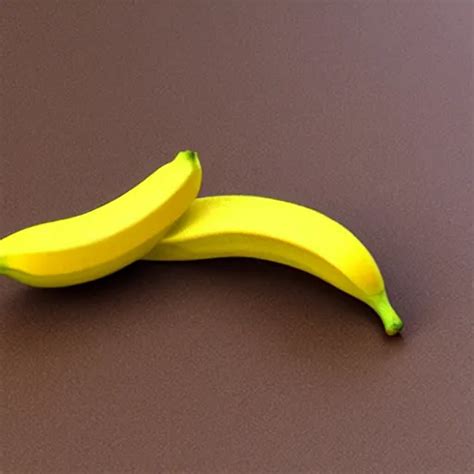 3 D Printed Banana Stable Diffusion Openart