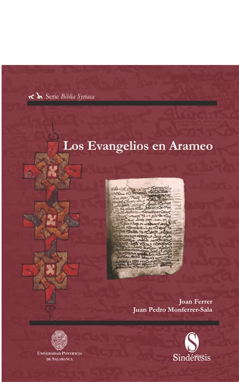 Los Evangelios En Arameo Editorial Sinderesis