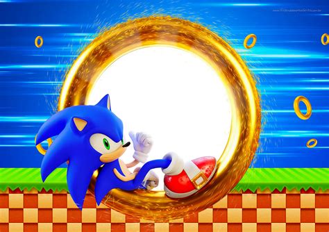 Fiesta De Sonic Invitaciones Para Imprimir Gratis Oh My Fiesta Friki