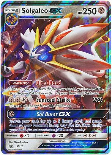 Details about pokemon card japanese sun moon 125114 solgaleo gx ur sm4 mint. Solgaleo GX Ultra Rare Holo Pokemon Card Promo Foil Sun & Moon SM16 | eBay