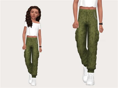 Cargo Pants Child And Female The Sims 4 Create A Sim Curseforge