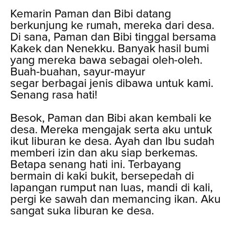 We did not find results for: contoh cerita singkat 2 paragraf - Brainly.co.id