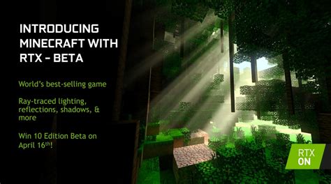 Minecraft With Rtx Windows Open Beta Launches With Dlss 20 Funky Kit