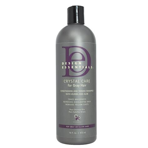 When to see a doctor. Design Essentials Crystal Care for Gray Hair, 16 fl. oz ...