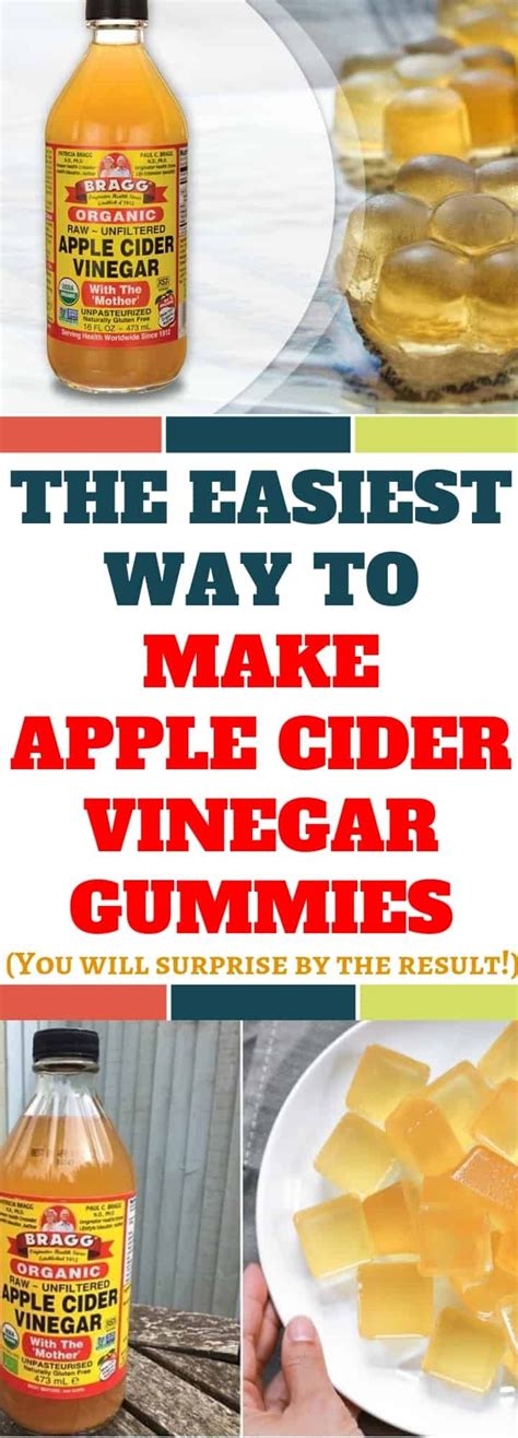 Rinse the apples with water and scrub with a produce brush. The Easiest Way To Make Apple Cider Vinegar Gummies | Make ...