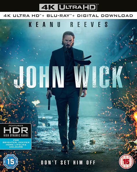 John Wick 2 Blu Ray Edizione Regno Unito Blu Ray Amazones Keanu Reeves Michael Nyqvist