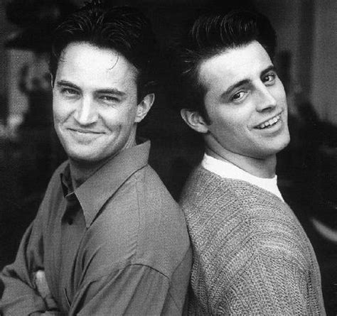Matt leblanc and matthew perry had a mini friends reunion. Matthew Perry and Matt LeBlanc. | Friends fernsehen ...