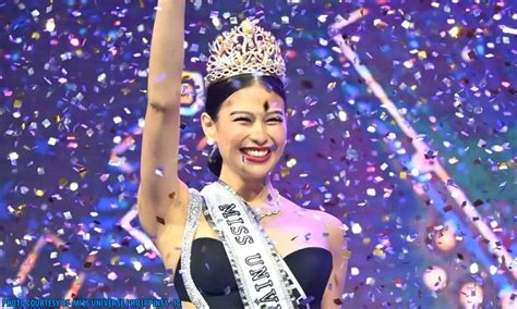 Michelle Dee Se Alza Con La Corona Del Miss Universo Filipinas 2023