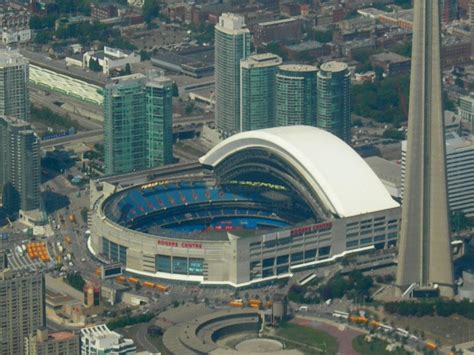 This Is The Rogers Center In Toronto We Stayed At The Hotel In The