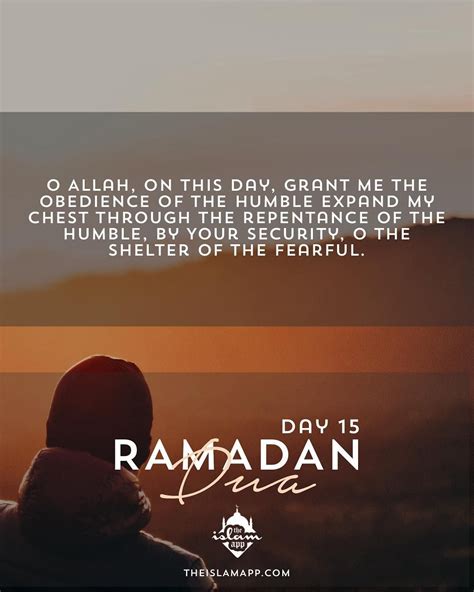 Ramadan Dua Day 15 Read And Reply Ameen 🕋 Please Feel Free To