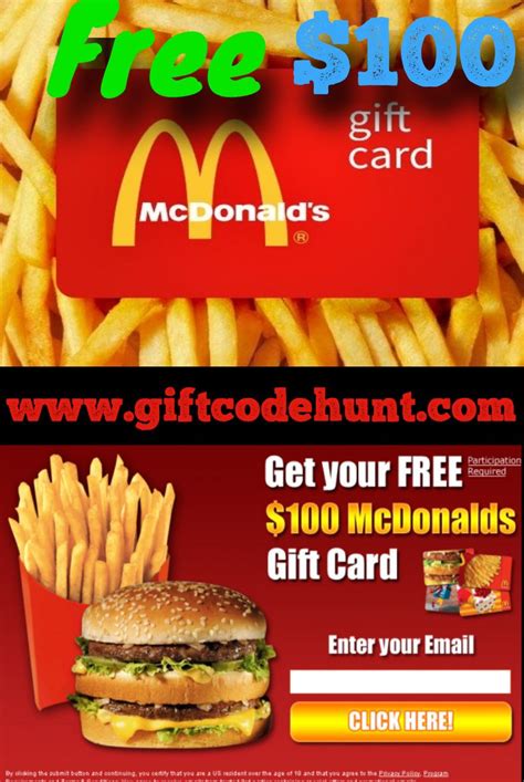 For the nearest hibbett store, visit www.hibbett.com. Free McDonald's Gift Card Giveaway ! in 2020 | Mcdonalds ...
