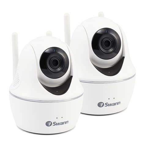 Swann Wireless Pan And Tilt Security Camera Twin Pack Bundle 1080p Full