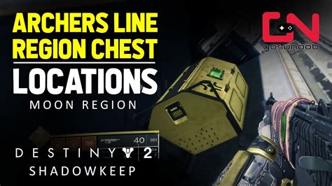 Destiny 2 Shadowkeep All Archers Line Region Chest Locations Moon