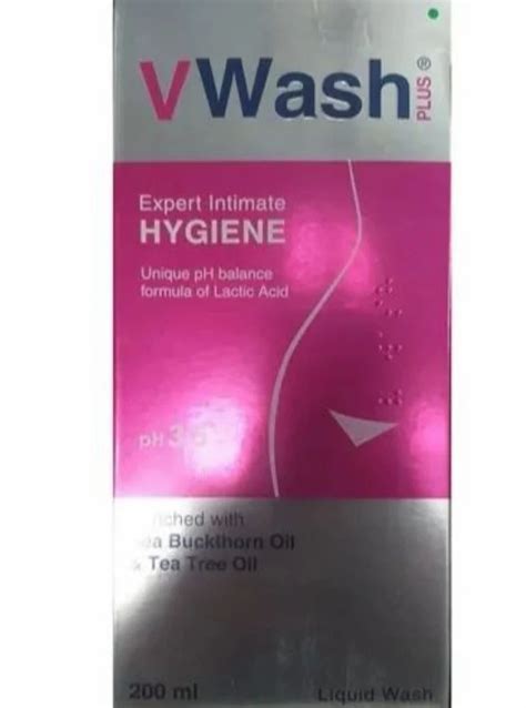 Vwash Plus Intimate Hygiene Wash For Personal Packaging Size 200 Ml