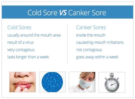 Cold Sore Vs Canker Sore Whats The Difference Anyway Health Tips