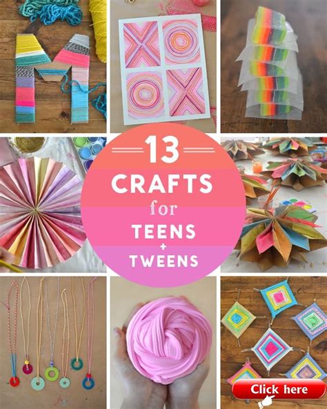 14 Crafts For Teens And Tweens 2019 Yarn Ideas