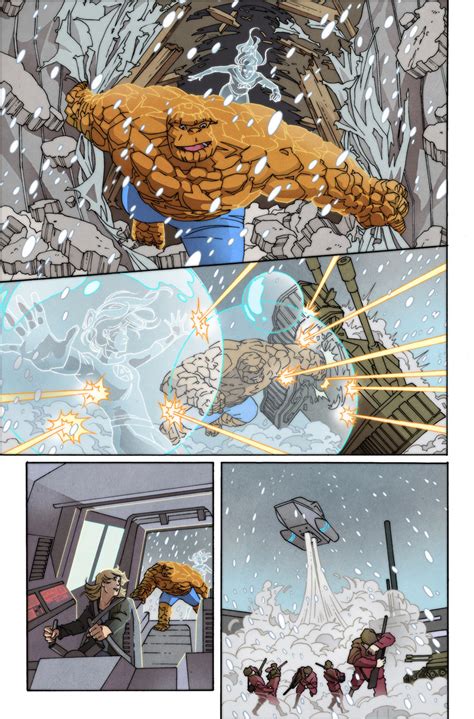 100th Anniversary Special Fantastic Four 1 Preview 3 Comic Art