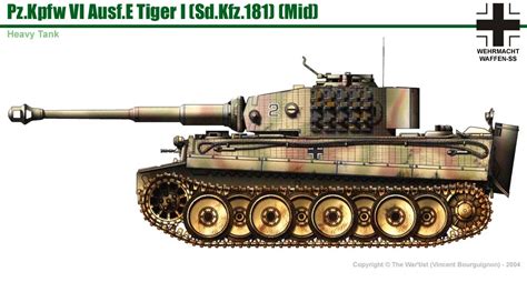 Pzkpfw Vi Ausfe Tiger Mid Production Model