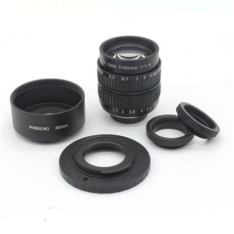 Buy standard e mount camera lenses and get the best deals at the lowest prices on ebay! Kits 50mm C Mount CCTV Lens + E mount adapter ring + lens ...