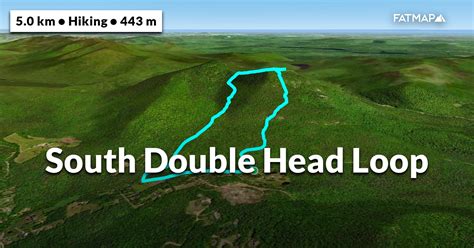 South Double Head Loop Outdoor Map And Guide Fatmap