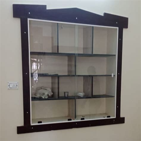 Sliding Pvc Wall Mounted Showcase For Home Thickness 55 Mm At Rs 200