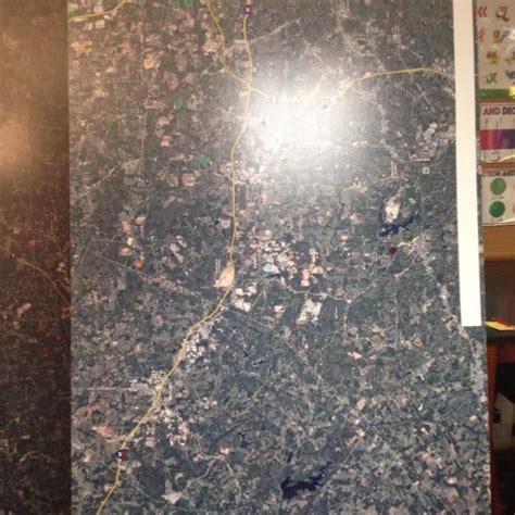 Best Satellite Map Of Metro Atlanta For Sale In Sharpsburg Georgia For